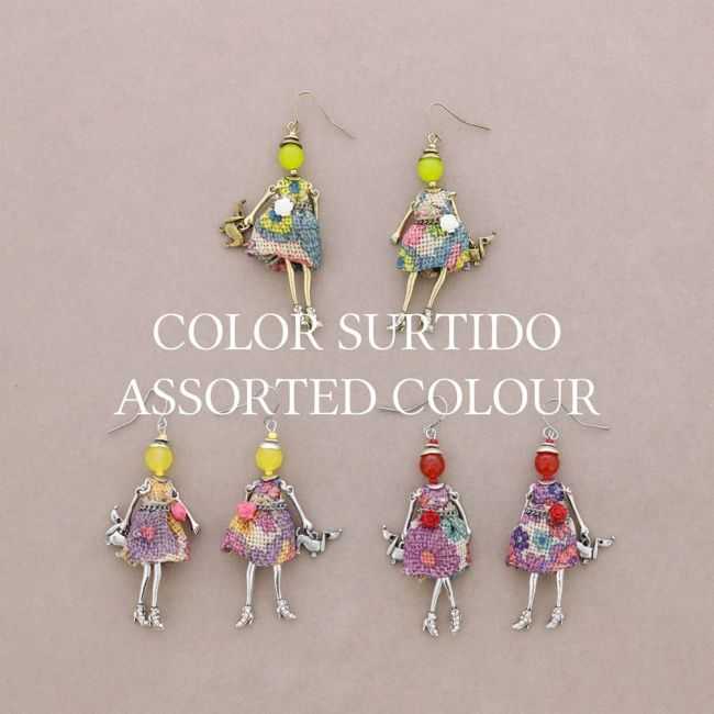 PENDANT EARRINGS DOLL