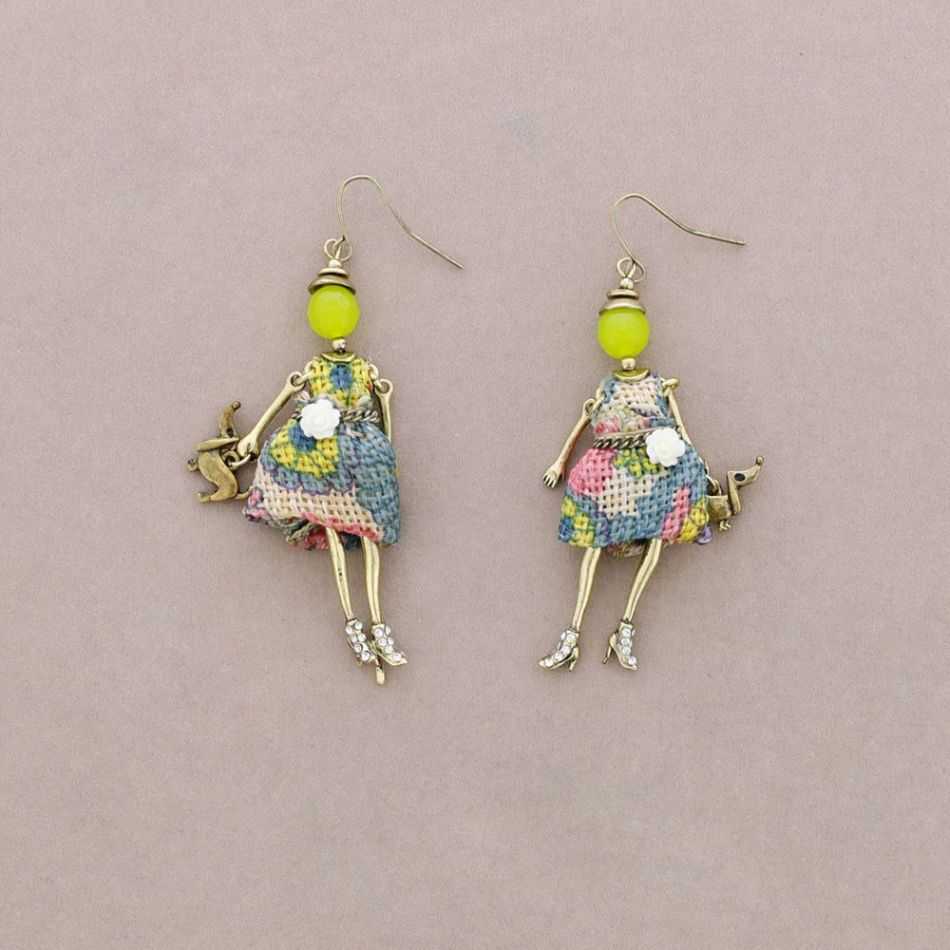 PENDANT EARRINGS DOLL