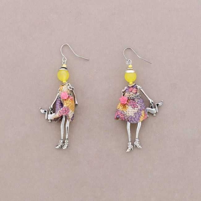 PENDANT EARRINGS DOLL