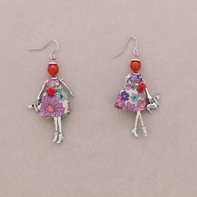 PENDANT EARRINGS DOLL
