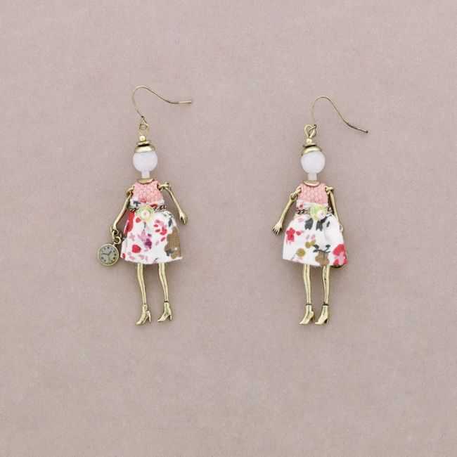 PENDANT EARRINGS DOLL