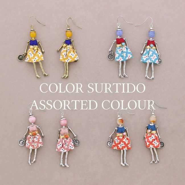 PENDANT EARRINGS DOLL