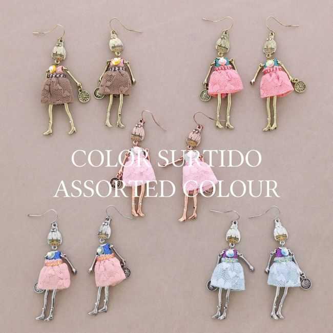 PENDANT EARRINGS CARINE DOLL