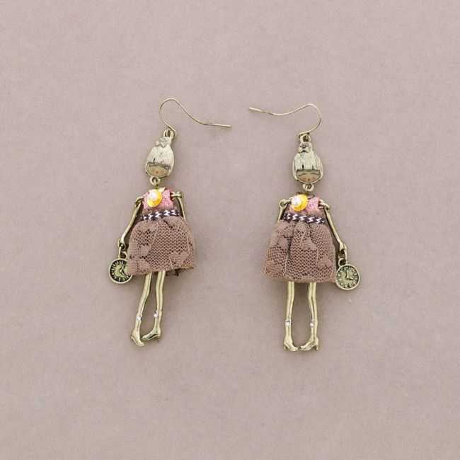 PENDANT EARRINGS CARINE DOLL
