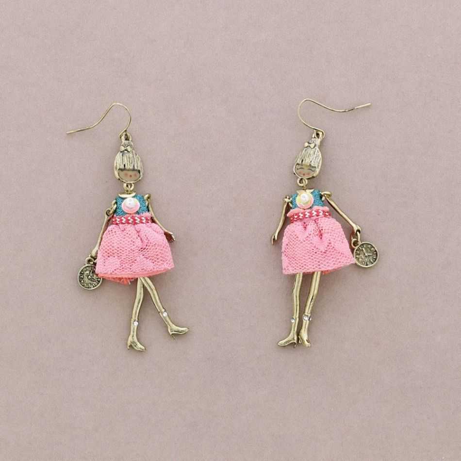 PENDANT EARRINGS CARINE DOLL