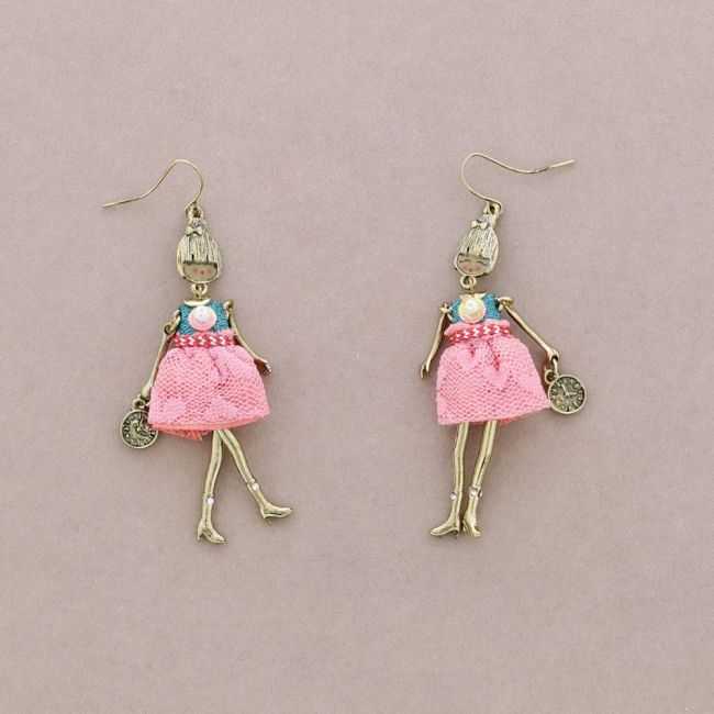 PENDANT EARRINGS CARINE DOLL