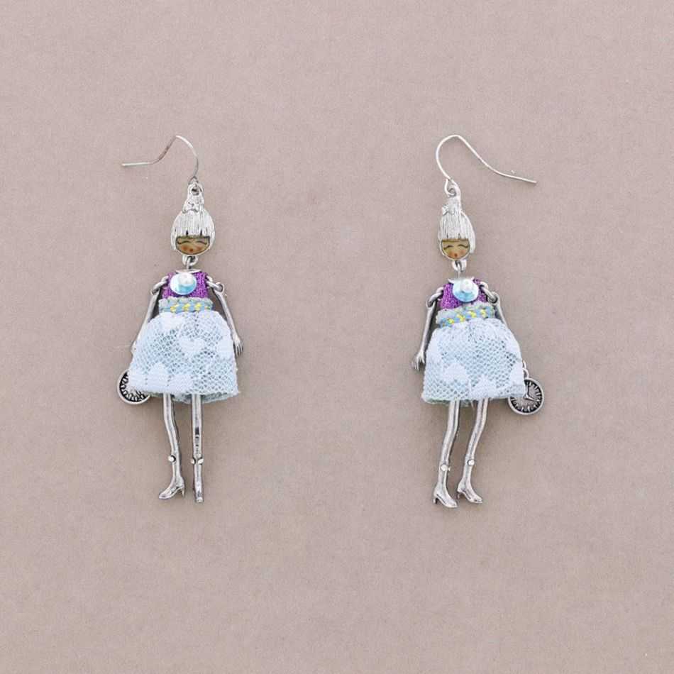 PENDANT EARRINGS CARINE DOLL