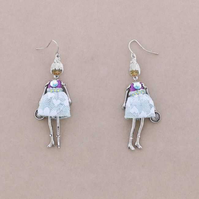 PENDANT EARRINGS CARINE DOLL