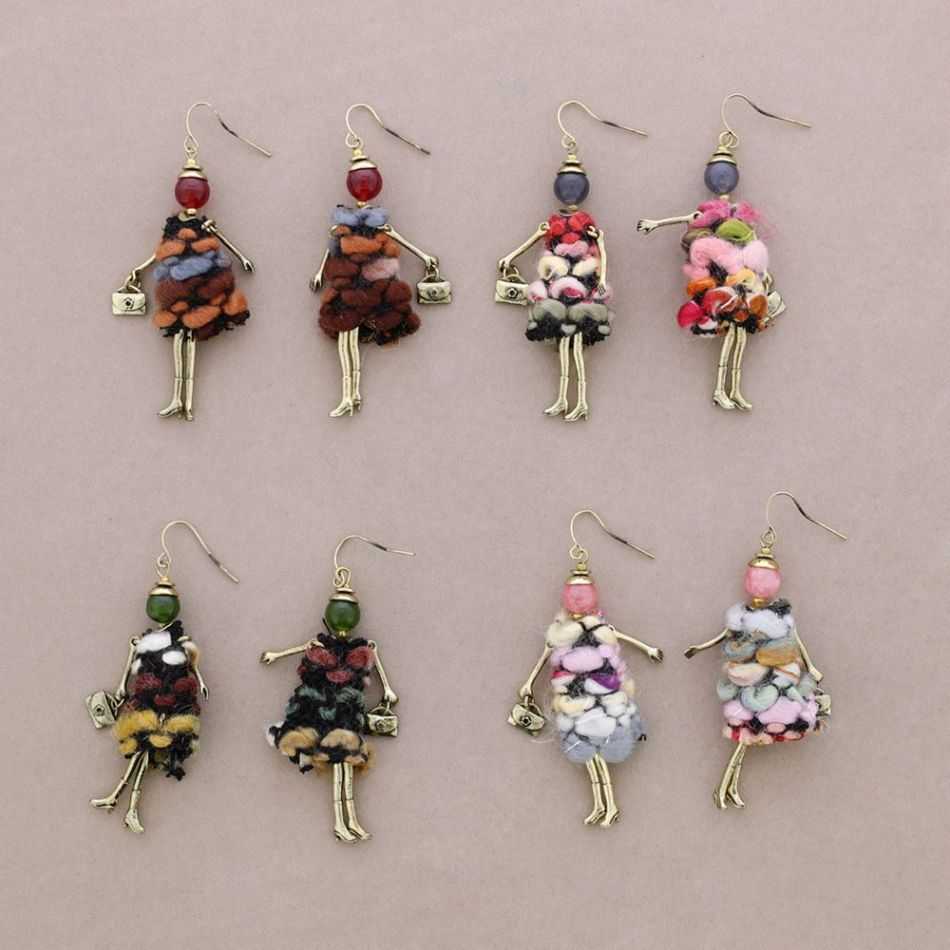 PENDIENTES METAL MUÑECA