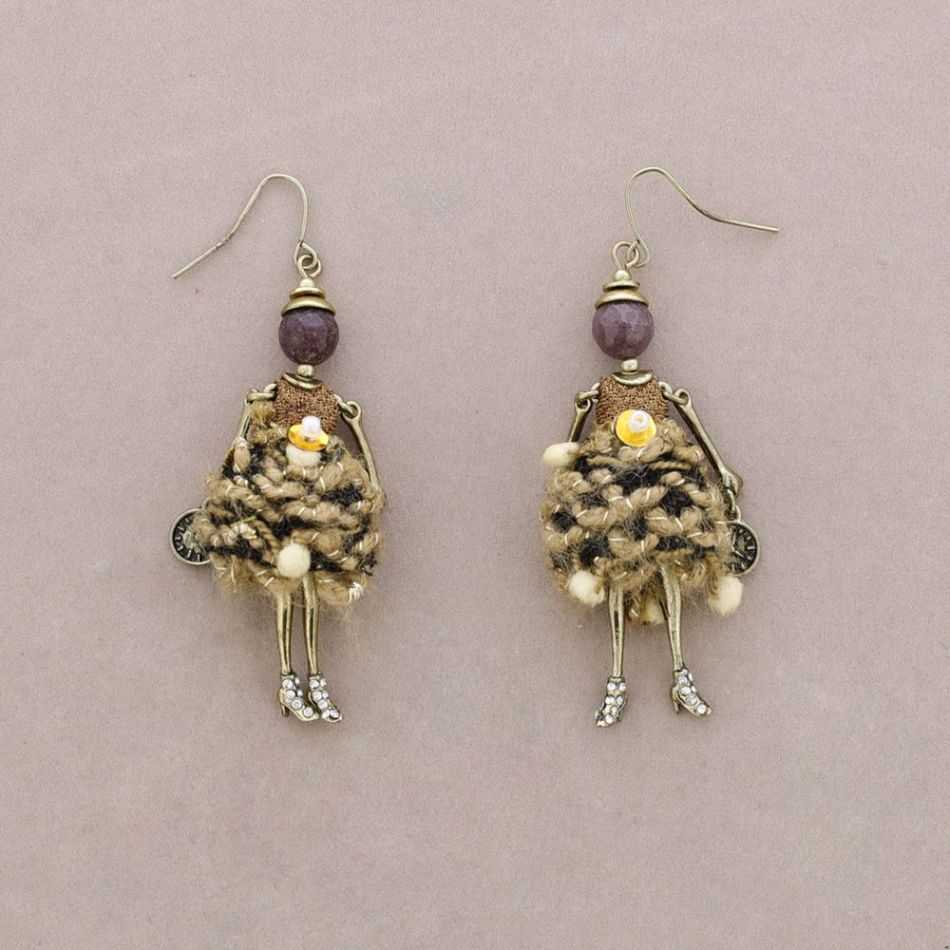 PENDANT EARRINGS DOLL