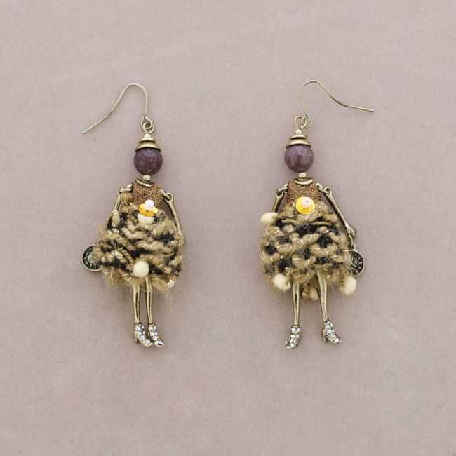 PENDANT EARRINGS DOLL
