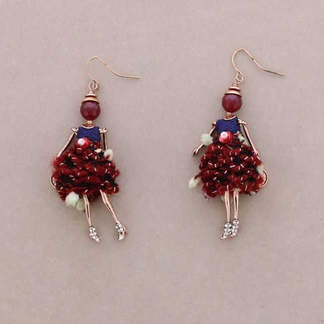 PENDANT EARRINGS DOLL