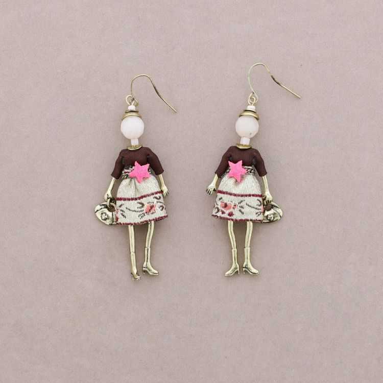 PENDIENTES COLGANTE MUÑECA