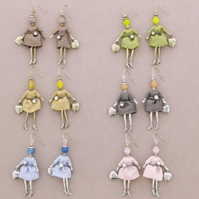 PENDANT EARRINGS DOLL