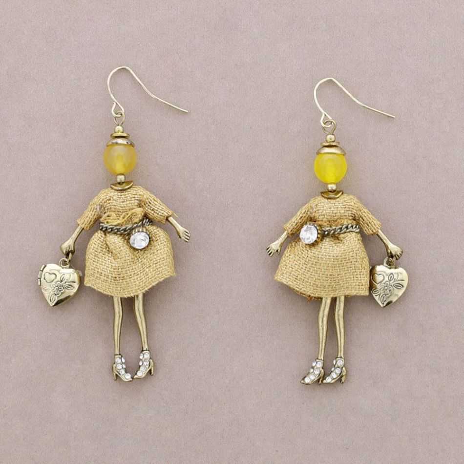 PENDANT EARRINGS DOLL