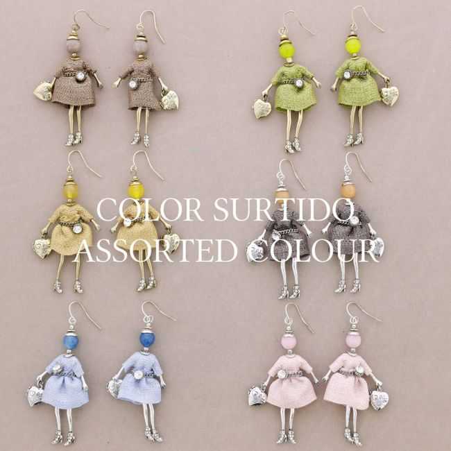 PENDANT EARRINGS DOLL