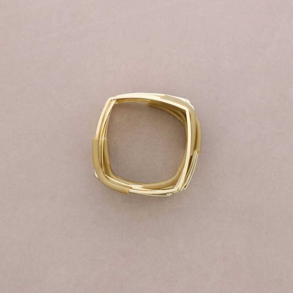 MULTI SQUARE RUBBER BRACELET