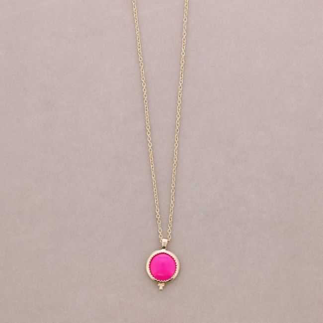 COLLAR LARGO COLG.METAL RESINA