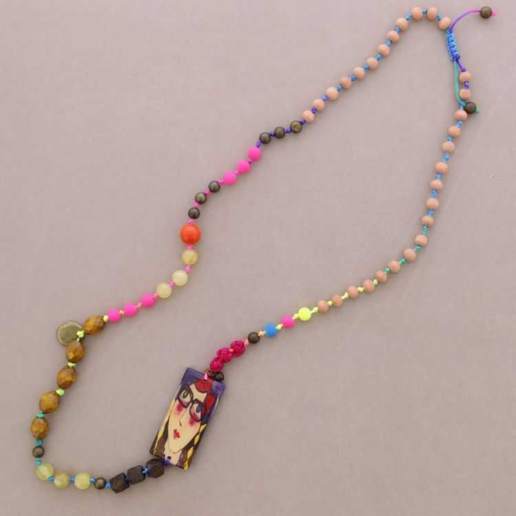 COLLAR LARGO CUENTAS