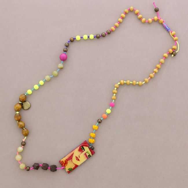 COLLAR LARGO CUENTAS