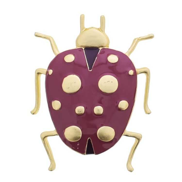 BROCHE INSECTO METAL ESMALTE