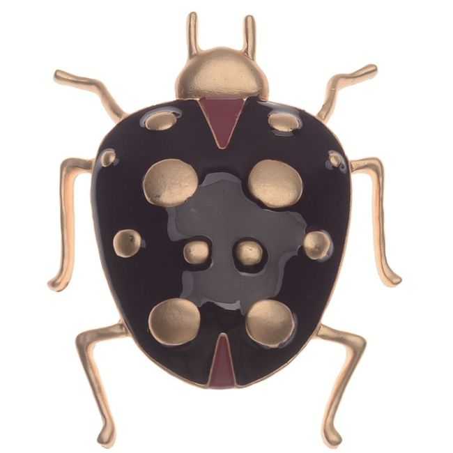 BROCHE INSECTO METAL ESMALTE
