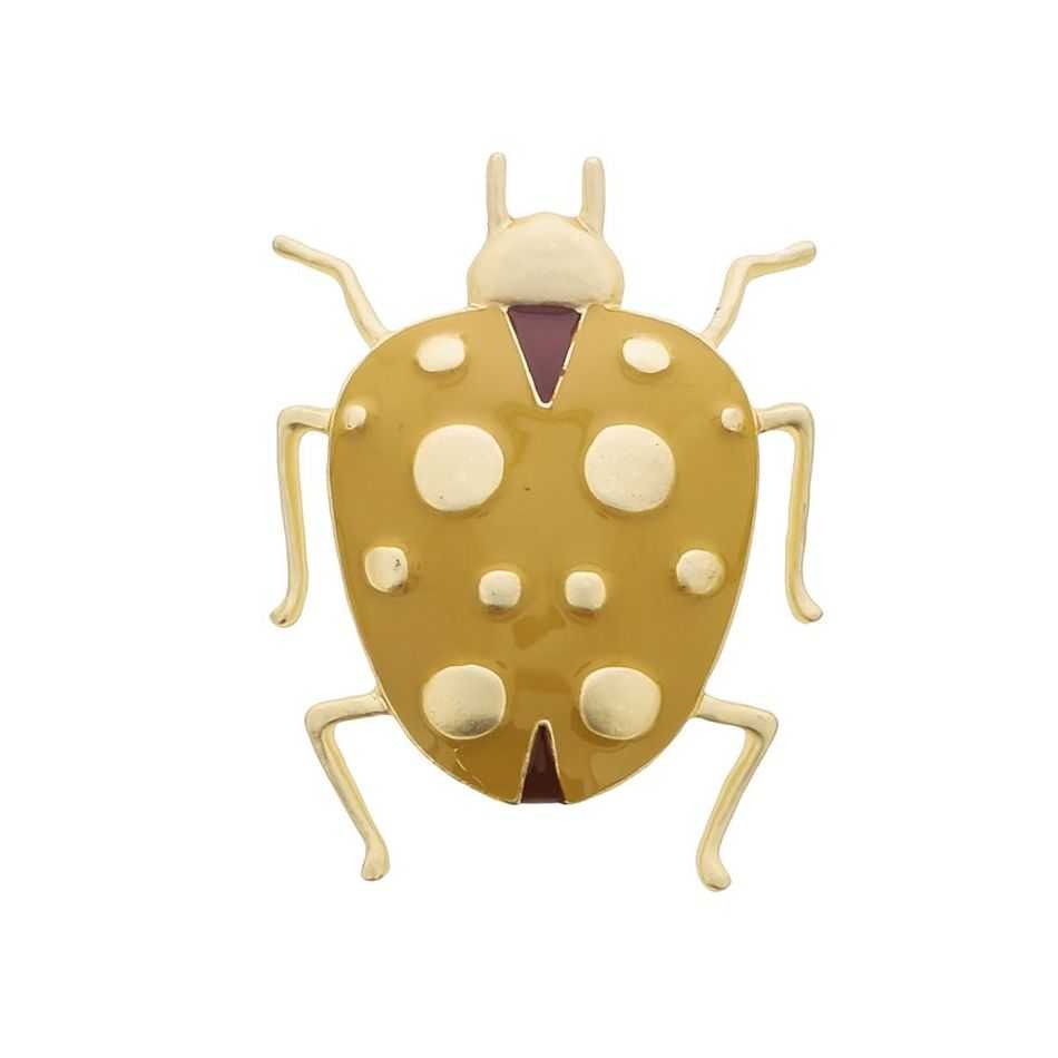 BROCHE INSECTO METAL ESMALTE