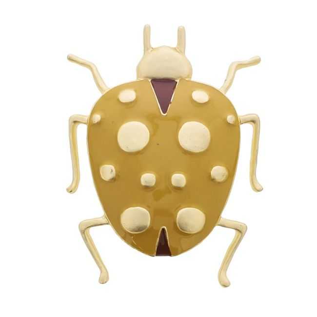 BROCHE INSECTO METAL ESMALTE