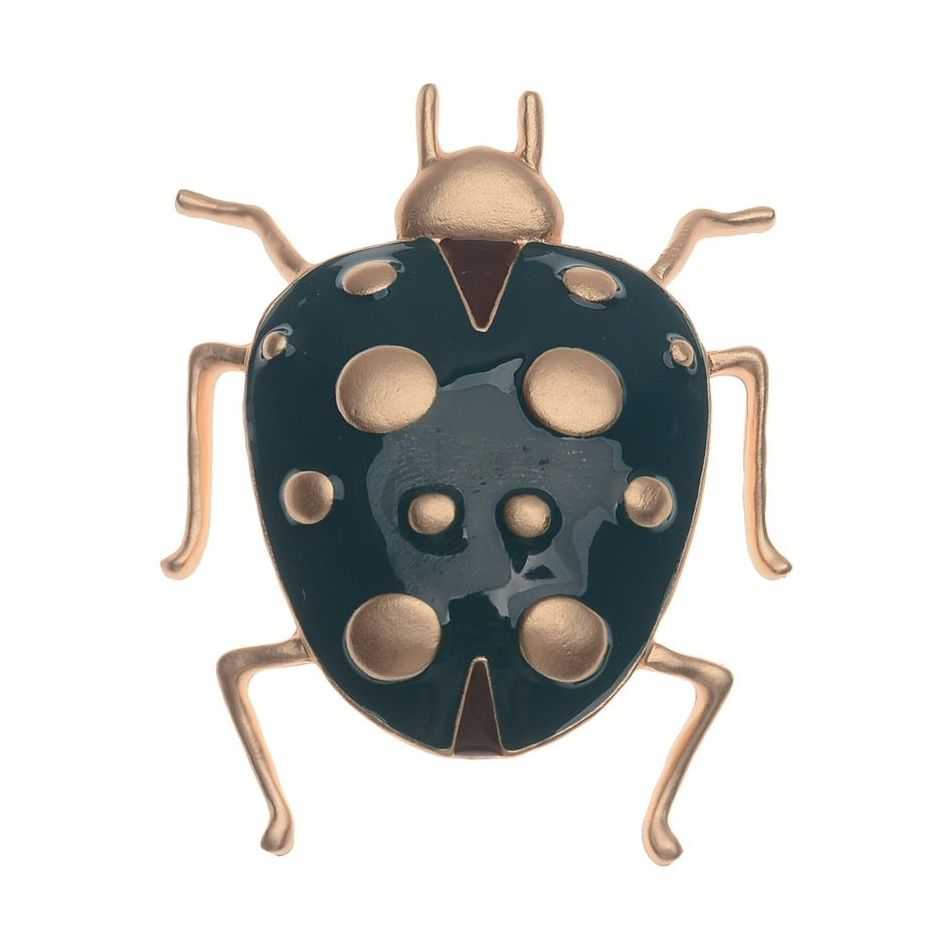INSECT BROOCH METAL ENAMEL