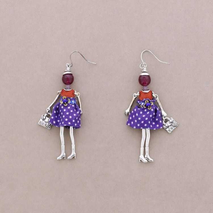 PENDIENTES COLGANTE MUNECA