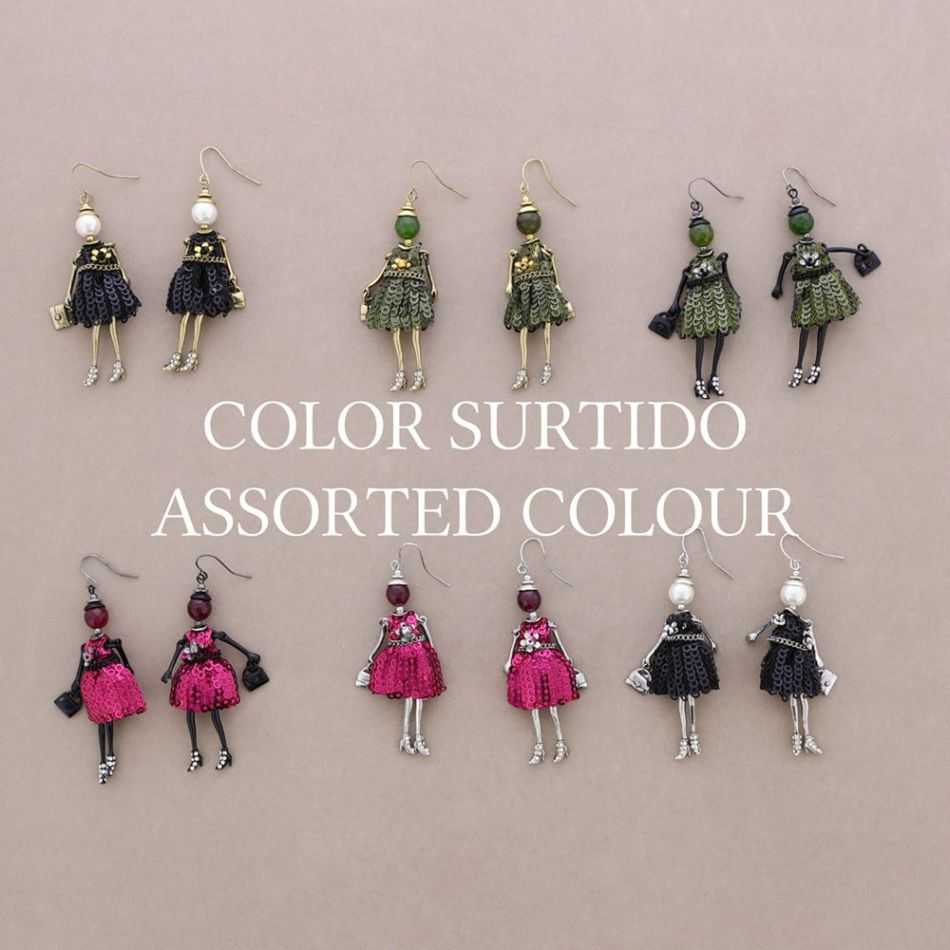 PENDANT EARRINGS DOLL