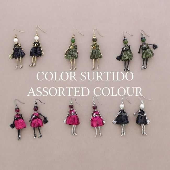 PENDANT EARRINGS DOLL