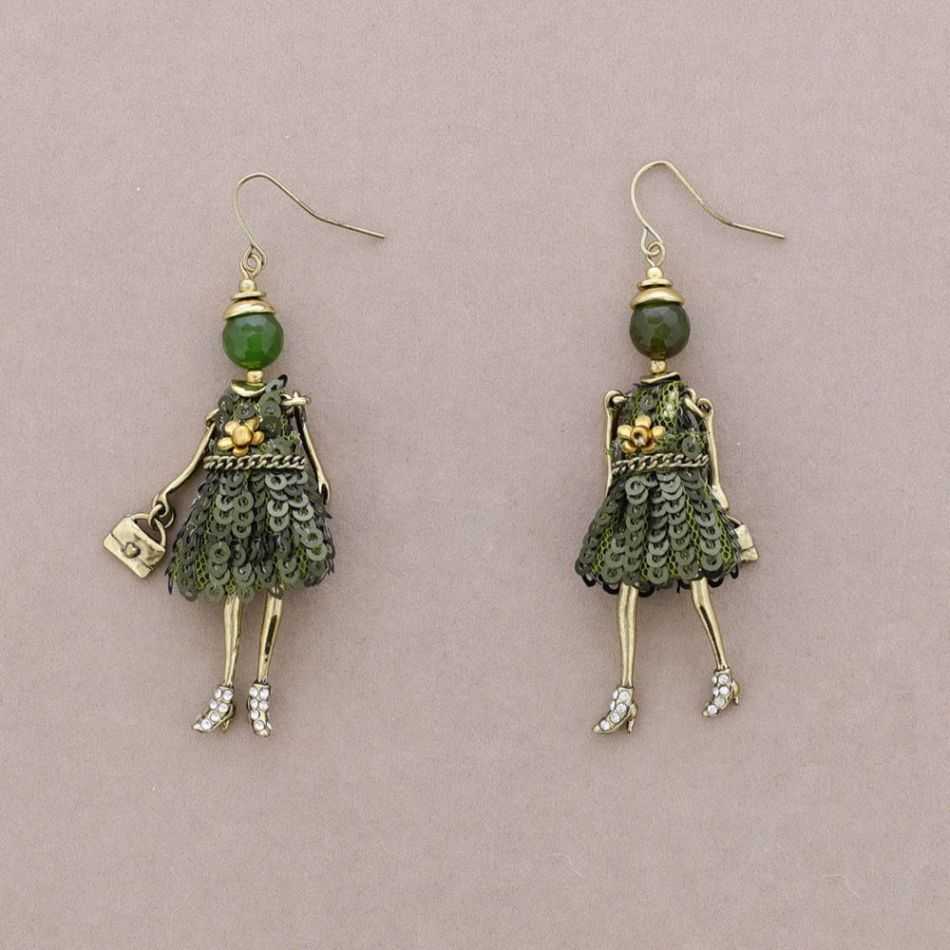 PENDANT EARRINGS DOLL