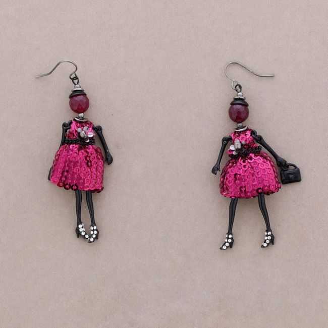 PENDANT EARRINGS DOLL