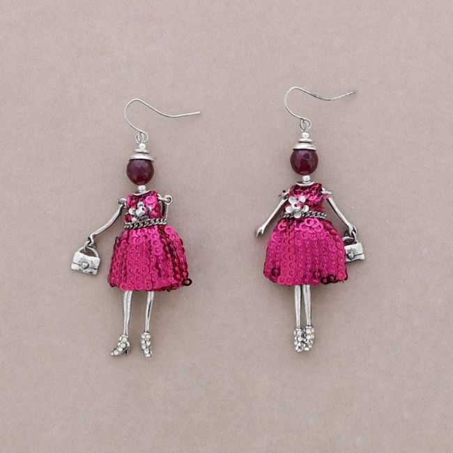 PENDANT EARRINGS DOLL