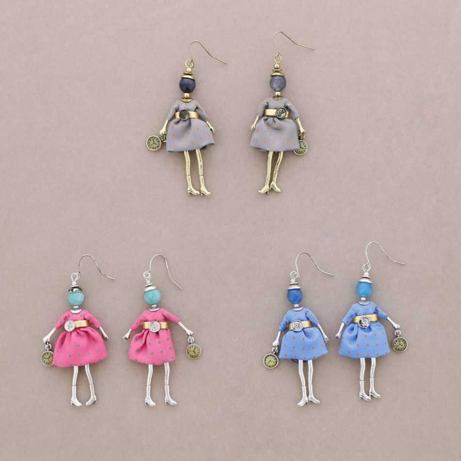 PENDANT EARRINGS DOLL