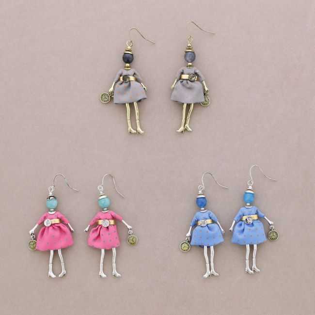 PENDANT EARRINGS DOLL
