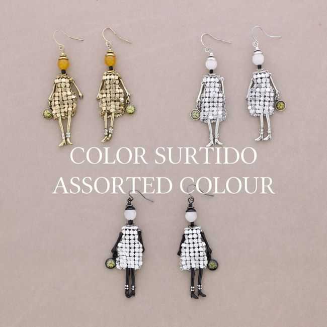 PENDIENTES COLG. MUÑECA