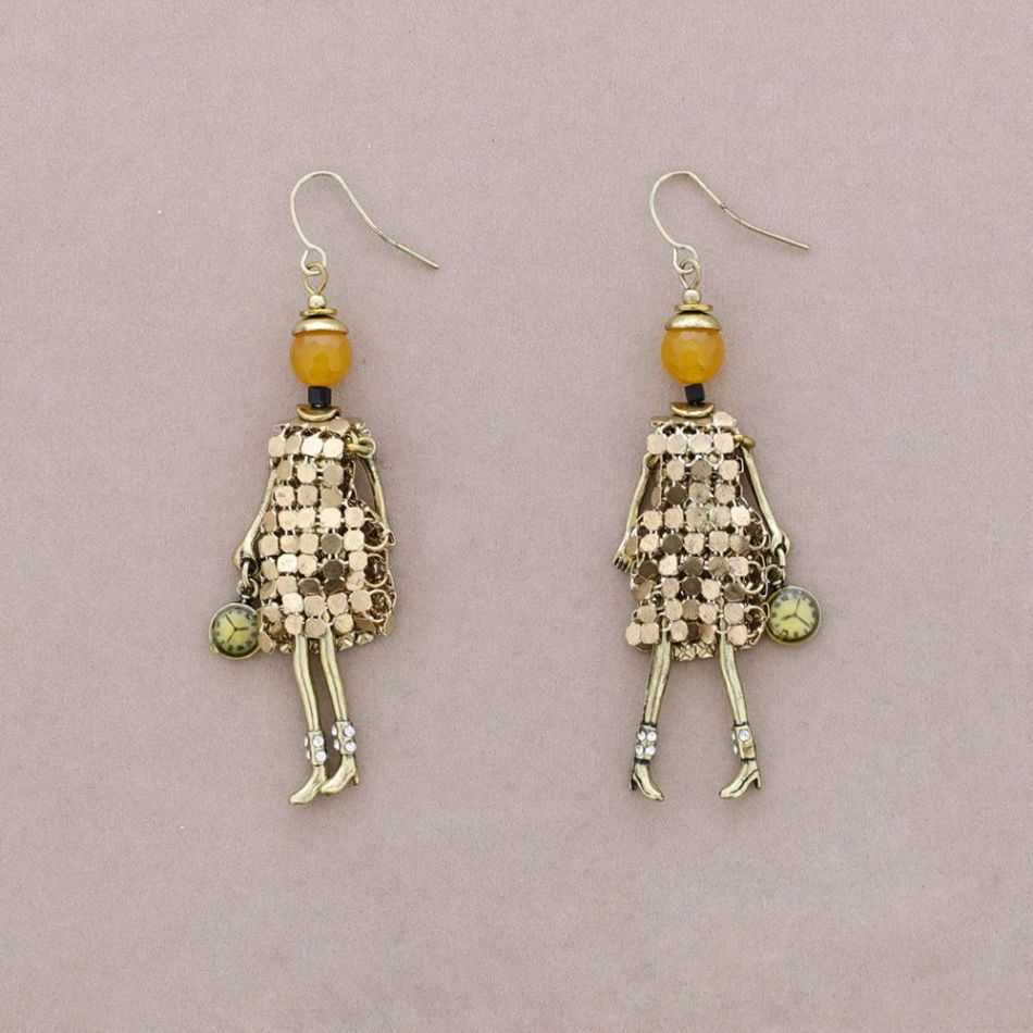 PENDANT EARRINGS DOLL