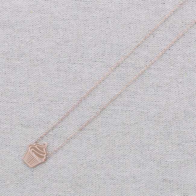 MUFFIN STEEL SHORT NECKLACE