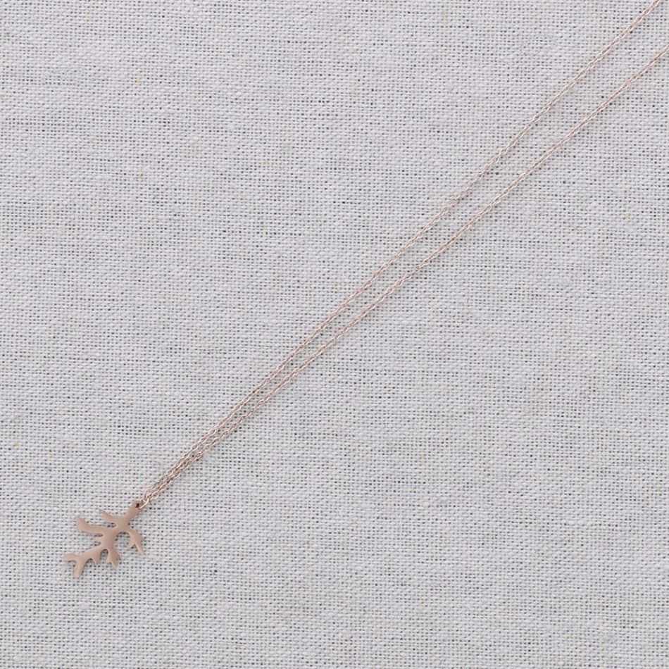 GARGANTILLA ACERO CORAL