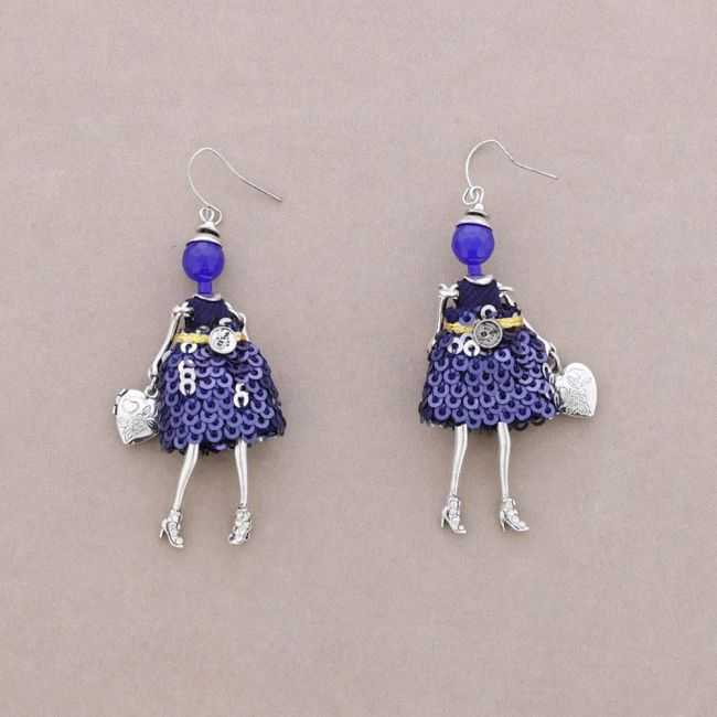 PENDIENTES COLGANTE MUÑECA