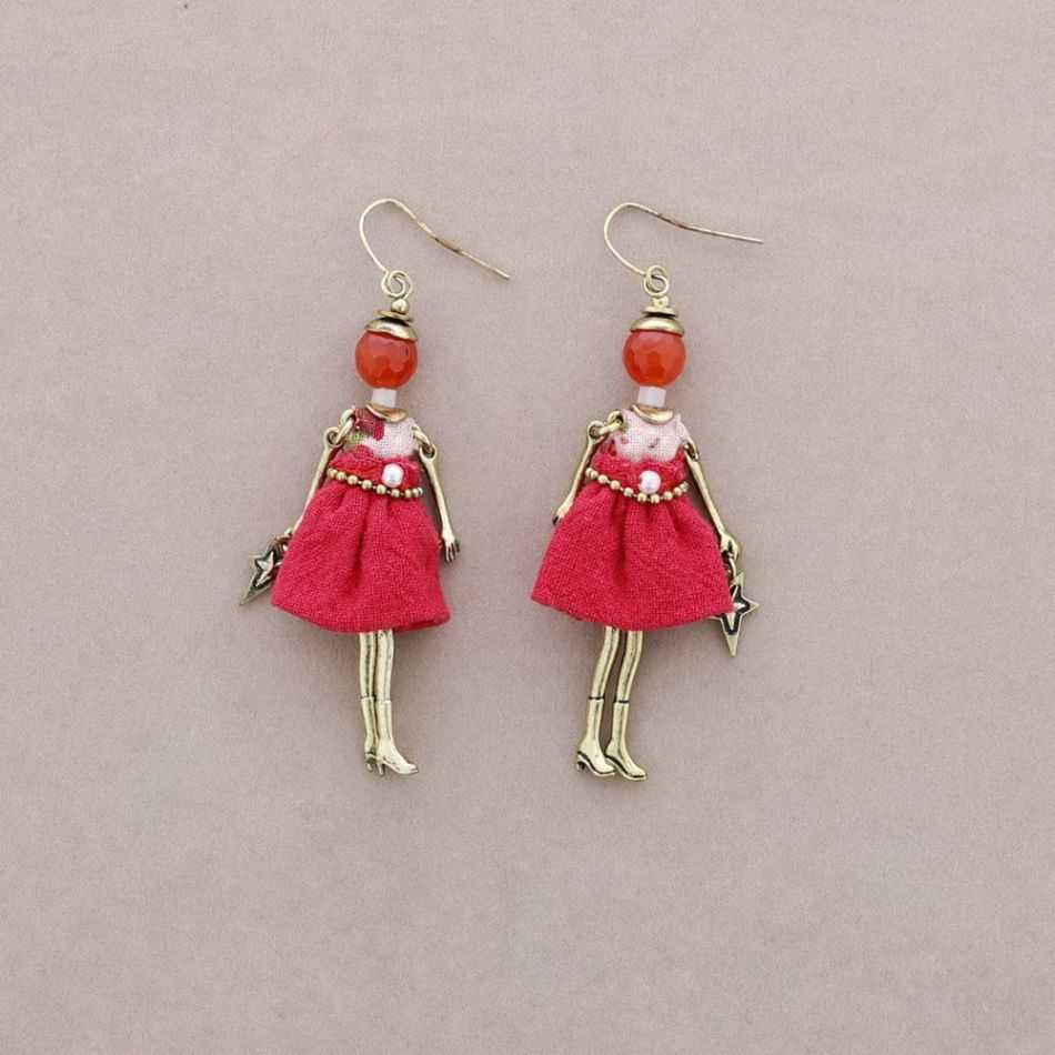 PENDANT EARRINGS DOLL