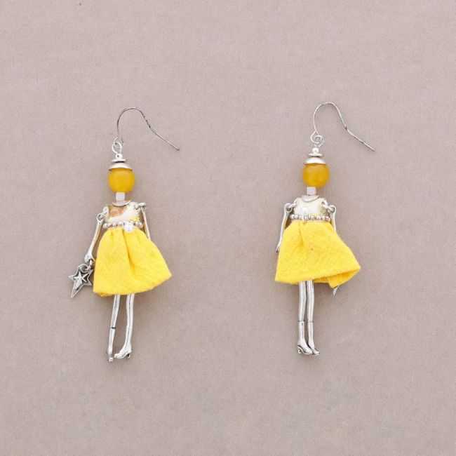 PENDANT EARRINGS DOLL