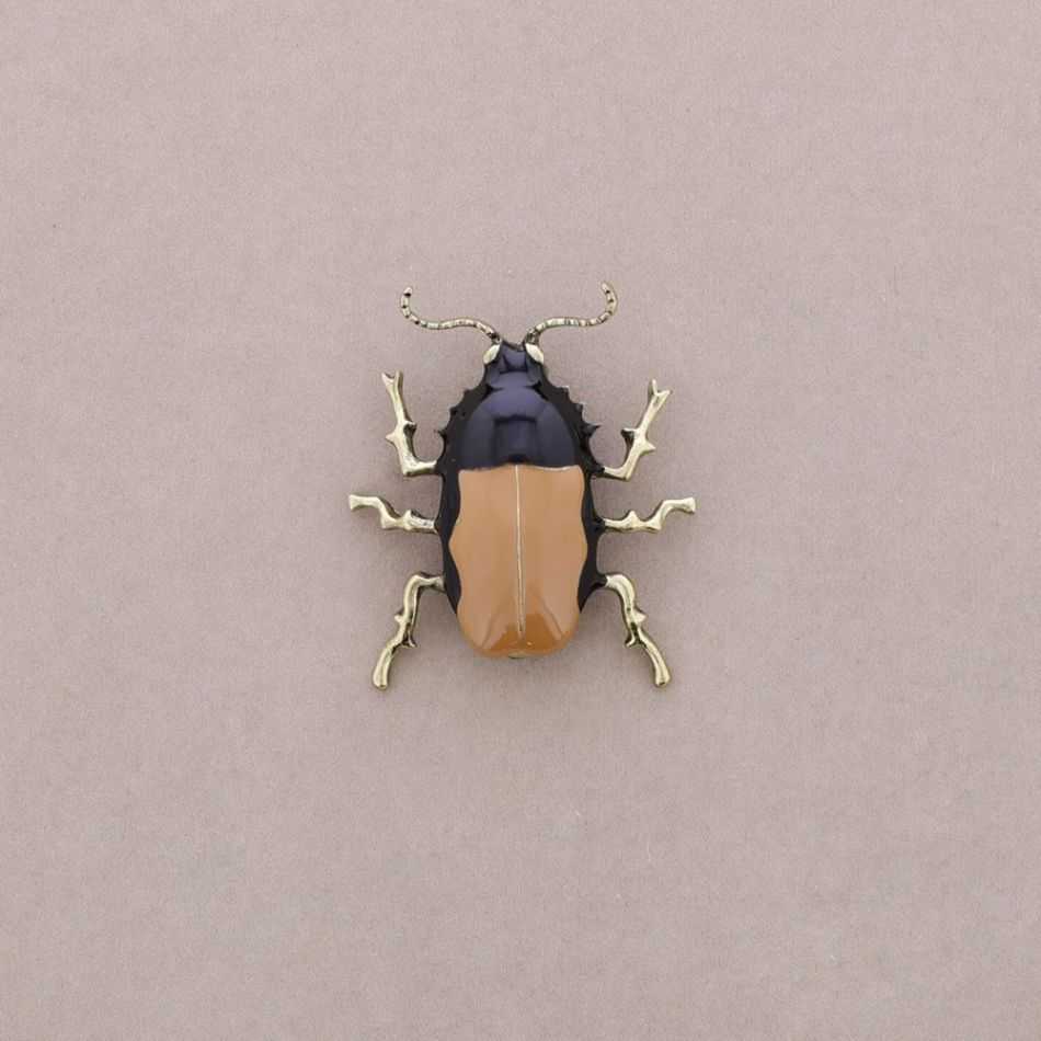BROCHE INSECTO METAL ESMALTE