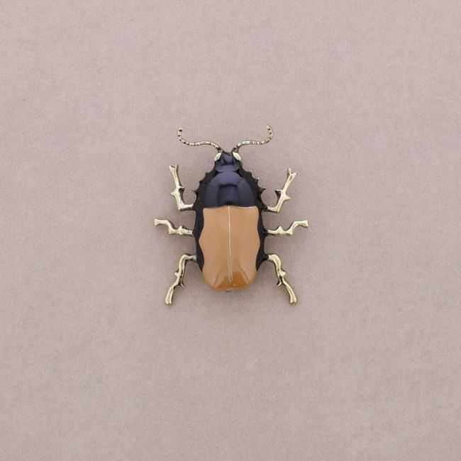 BROCHE INSECTO METAL ESMALTE