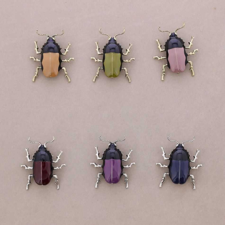 BROCHE INSECTO METAL ESMALTE