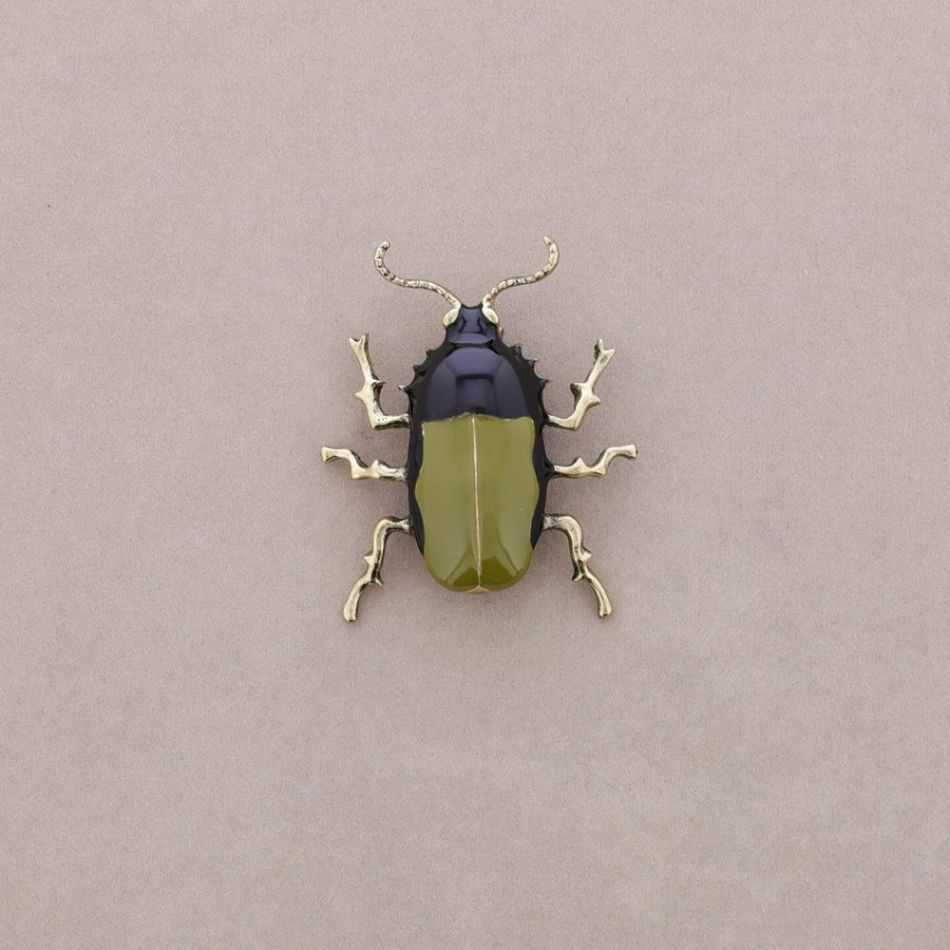 BROCHE INSECTO METAL ESMALTE