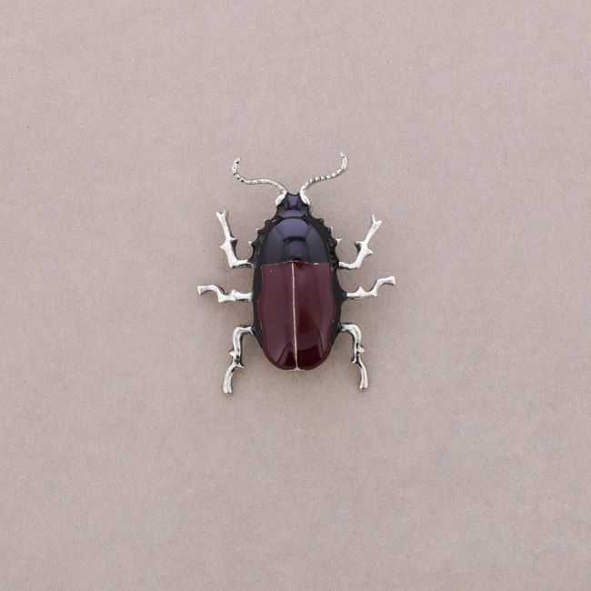 BROCHE INSECTO METAL ESMALTE
