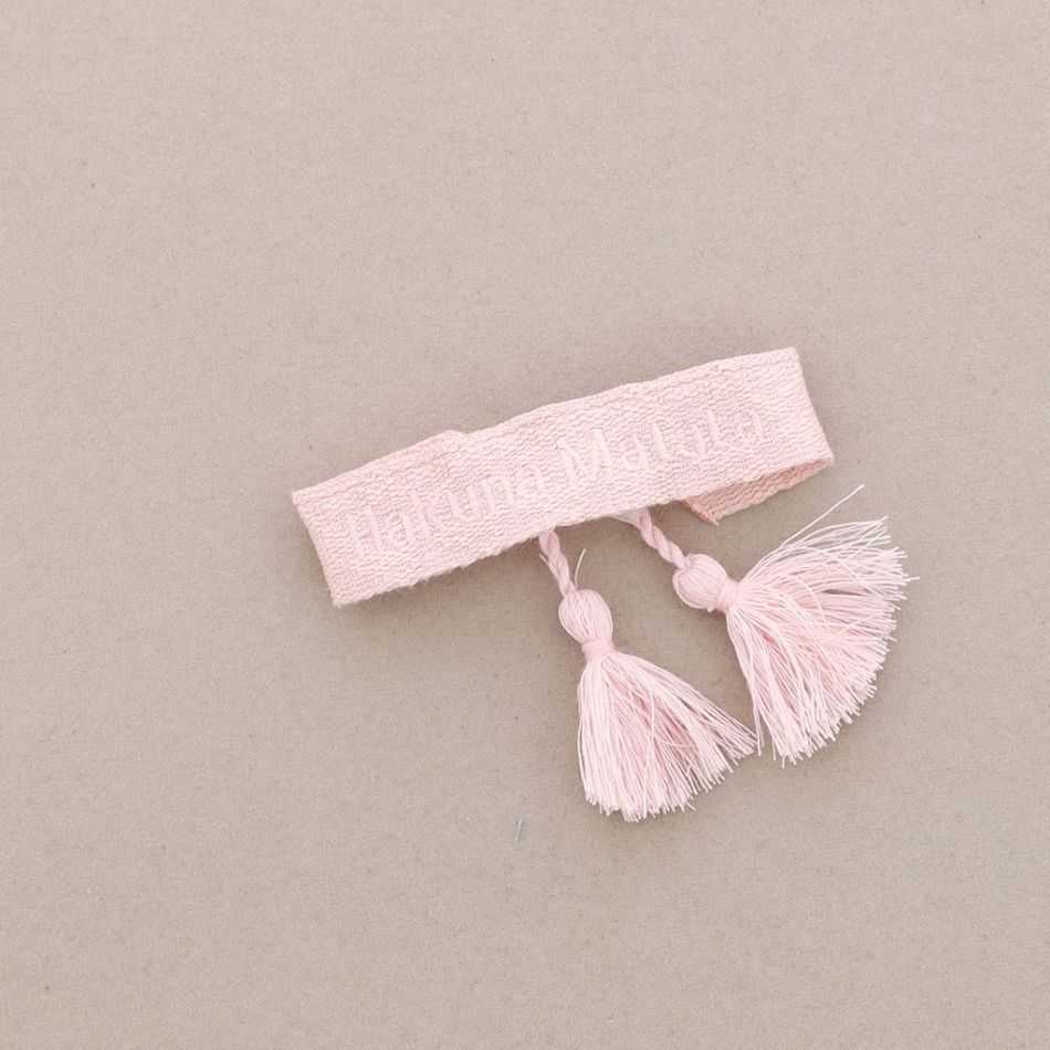 PULSERA MACRAMÉ HAKUNA MATATA FLECOS